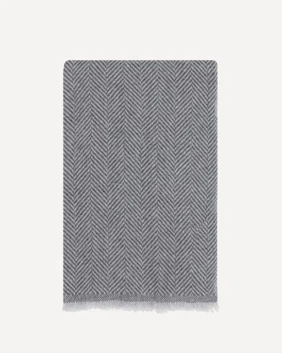 BRUNELLO CUCINELLI LINEN AND CASHMERE SCARF