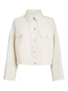 Brunello Cucinelli Short Bull Jacket Adjustable Hem In Neutral