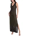Brunello Cucinelli Knitted Sleeveless Dress In Black In Black