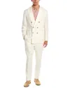 Brunello Cucinelli Patched Pocket Double-breasted Plain Dinner Jacket