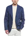 Brunello Cucinelli Wool, Linen And Silk-blend Suit Jacket