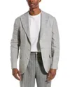 BRUNELLO CUCINELLI BRUNELLO CUCINELLI LINEN & WOOL-BLEND BLAZER