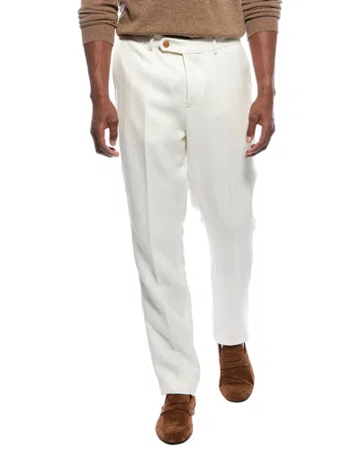 BRUNELLO CUCINELLI BRUNELLO CUCINELLI LINEN & WOOL-BLEND PANT