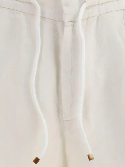 BRUNELLO CUCINELLI BRUNELLO CUCINELLI LINEN BERMUDA SHORTS