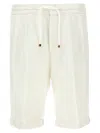 Brunello Cucinelli Linen And Cotton Shorts