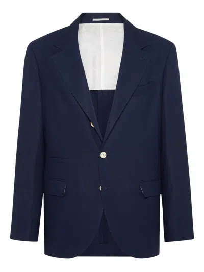 Brunello Cucinelli Linen Deconstructed Blazer