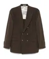 Brunello Cucinelli Men Blazer In Black