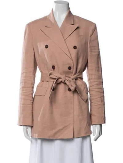 Pre-owned Brunello Cucinelli Linen Blazer In Neutral