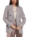 Brunello Cucinelli Sparkling Linen Blazer In Multi