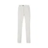 Brunello Cucinelli Garment-dyed Trousers In Twisted Cotton Gabardine In Beige