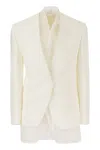 Brunello Cucinelli Elegant And Versatile Linen-blend Jacket