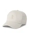 Brunello Cucinelli Beige Sparkling Canvas Baseball Cap In Beige