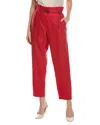 Brunello Cucinelli Linen-blend Pant In Multi