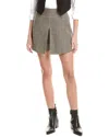 Brunello Cucinelli Linen-blend Short In Brown