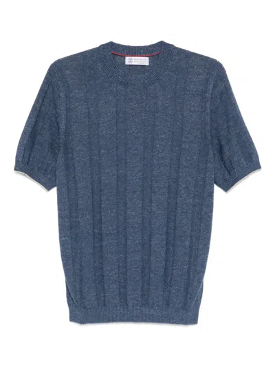 Brunello Cucinelli Linen Blend Sweater