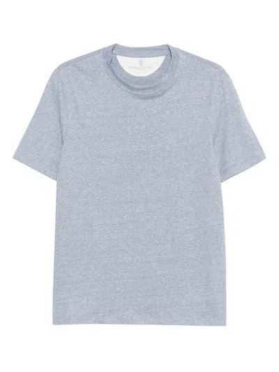 BRUNELLO CUCINELLI LINEN BLEND T-SHIRT