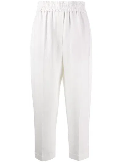 BRUNELLO CUCINELLI BRUNELLO CUCINELLI LINEN BLEND TROUSERS