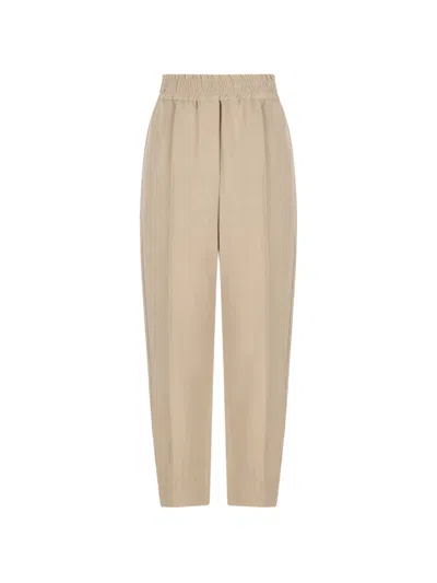 BRUNELLO CUCINELLI Brunello Cucinelli Linen Blend Trousers