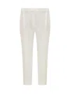 Brunello Cucinelli Beige Regular Fit Pant In Natural