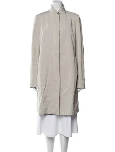 Pre-owned Brunello Cucinelli Linen Coat In Neutral