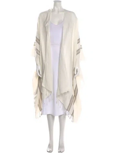 Pre-owned Brunello Cucinelli Linen Colorblock Pattern Sweater In Neutral