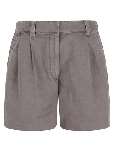 BRUNELLO CUCINELLI LINEN COTTON SHORTS