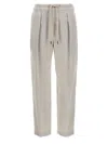 Brunello Cucinelli Women Cotton Trousers