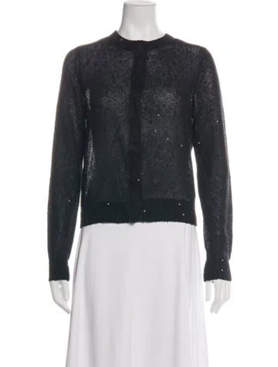 Pre-owned Brunello Cucinelli Linen Crew Neck Sweater In Multicolor