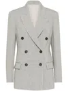 Brunello Cucinelli Linen Double-breasted Jacket