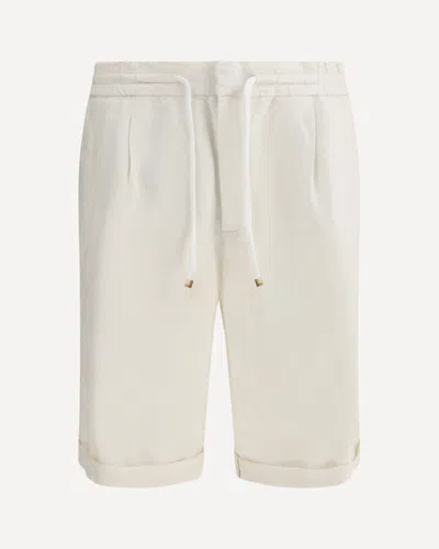 BRUNELLO CUCINELLI LINEN DYED SHORTS