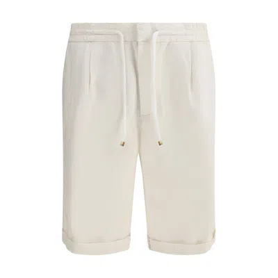 BRUNELLO CUCINELLI LINEN DYED SHORTS