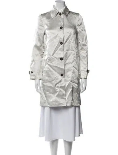 Pre-owned Brunello Cucinelli Linen Jacket In Gray