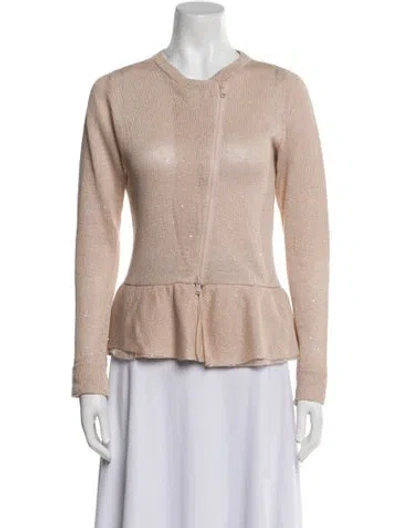 Pre-owned Brunello Cucinelli Linen Jacket In Neutral