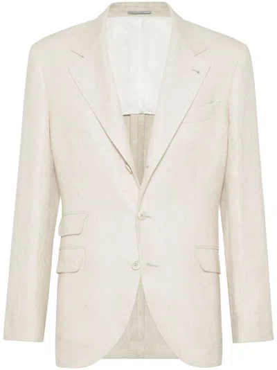 BRUNELLO CUCINELLI BRUNELLO CUCINELLI LINEN JACKET