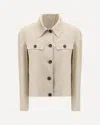 Brunello Cucinelli Women Linen Jacket In Neutral