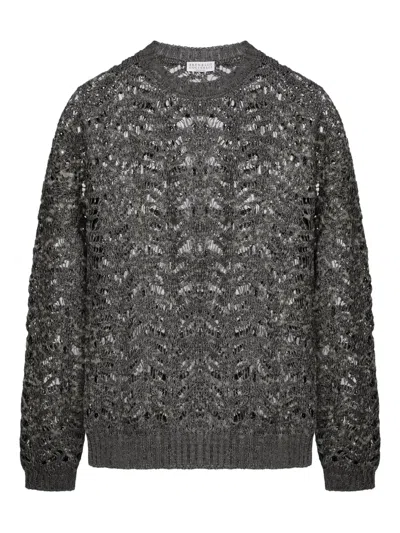 BRUNELLO CUCINELLI LINEN JUMPER