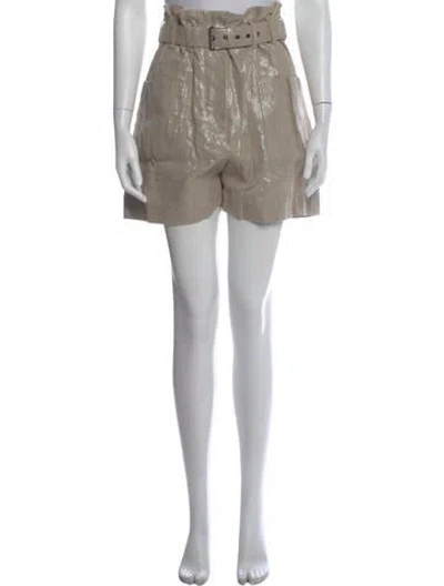 Pre-owned Brunello Cucinelli Linen Mini Shorts W/ Tags