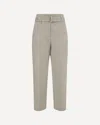 Brunello Cucinelli Linen Pants In Gray