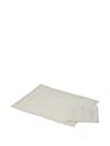 Brunello Cucinelli Linen Placemat And Napkin (set Of Two) In Gray