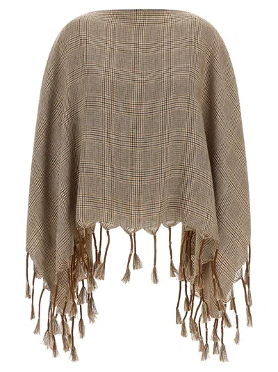 Brunello Cucinelli Linen Poncho