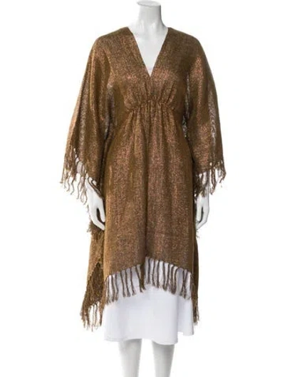 Pre-owned Brunello Cucinelli Linen Printed Sweater