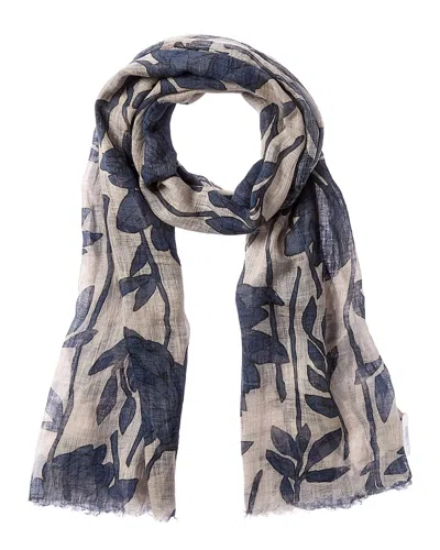 Brunello Cucinelli Linen Scarf In Multi