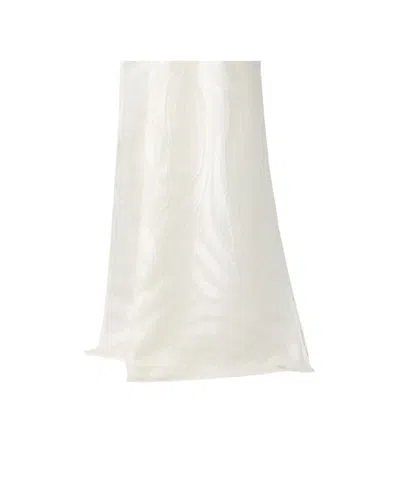 Brunello Cucinelli Linen Scarf In White