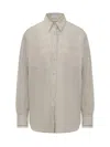 Brunello Cucinelli Linen Shirt In White