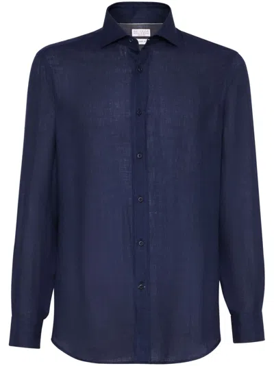 BRUNELLO CUCINELLI LINEN SHIRT