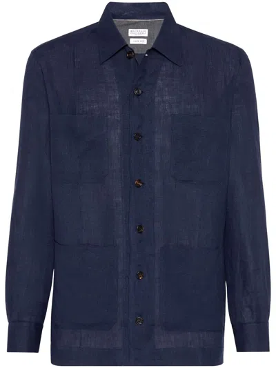 BRUNELLO CUCINELLI LINEN SHIRT