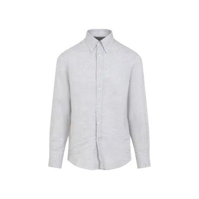 BRUNELLO CUCINELLI BRUNELLO CUCINELLI LINEN SHIRT MEN