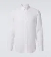 Brunello Cucinelli Linen Shirt In White