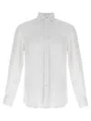 Brunello Cucinelli Linen Shirt In White