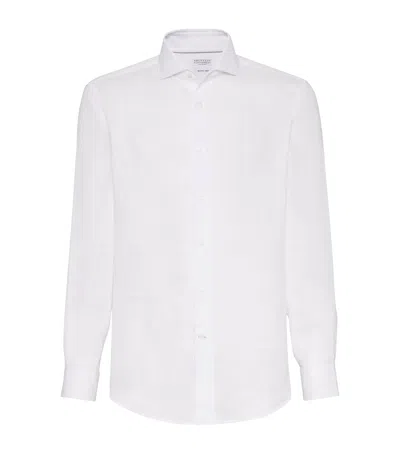 BRUNELLO CUCINELLI LINEN SHIRT